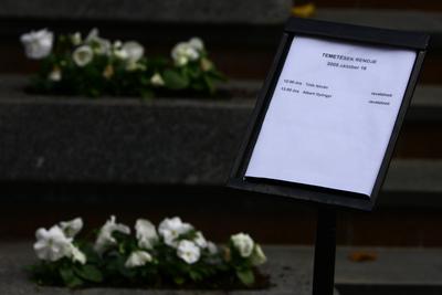 Végső búcsú Albert Györgyitől-stock-foto