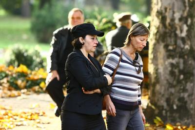 Végső búcsú Albert Györgyitől-stock-foto