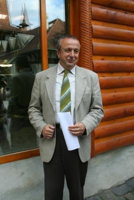 Budapestre érkezett a komodói sárkány-stock-foto