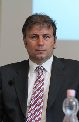 Londoni olimpia - az MTVA sajtótájékoztatója-stock-foto