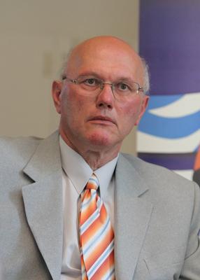 Londoni olimpia - az MTVA sajtótájékoztatója-stock-foto