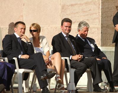 Augusztus 20 - Körmenet-stock-foto