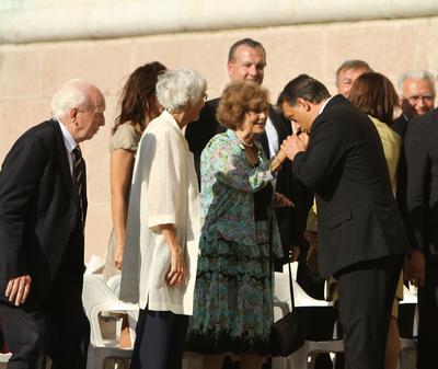 Augusztus 20 - Körmenet-stock-foto