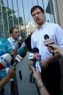 Balog Zoltán és Gulyág Gergely sajtótájékoztatója-stock-foto