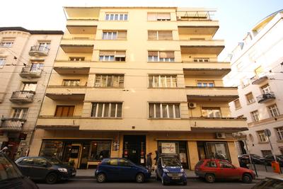 Bauhaus stílusban épült ház-stock-foto