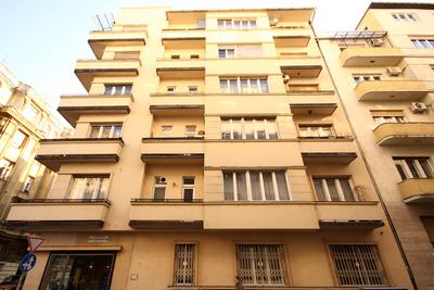 Bauhaus stílusban épült ház-stock-foto