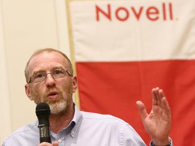 Dr. Beck György a Corvinus Egyetemen-stock-foto