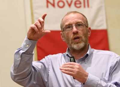 Dr. Beck György a Corvinus Egyetemen-stock-foto