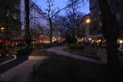 Budapest, Liszt Ferenc tér-stock-foto