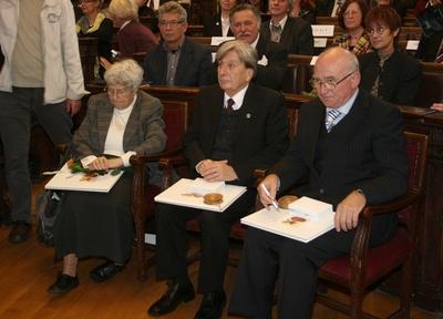 Díszpolgári Cím, Pro Urbe, Budapestért - díjátadó-stock-foto