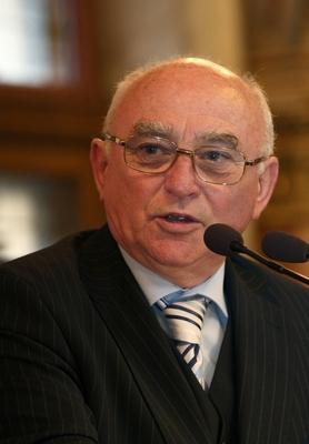 Díszpolgári Cím, Pro Urbe, Budapestért - díjátadó-stock-foto