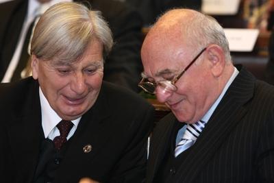 Díszpolgári Cím, Pro Urbe, Budapestért - díjátadó-stock-foto