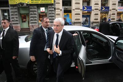 Hazánkba látogatott Boris Tadic szerb elnök-stock-foto