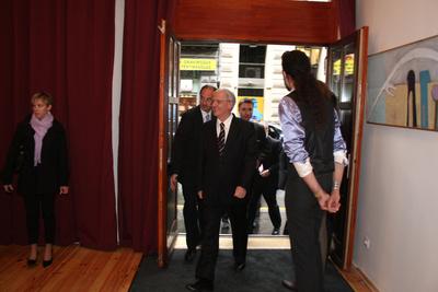 Hazánkba látogatott Boris Tadic szerb elnök-stock-foto