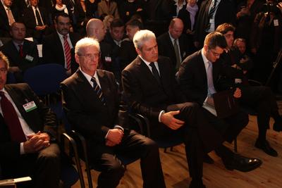 Hazánkba látogatott Boris Tadic szerb elnök-stock-foto