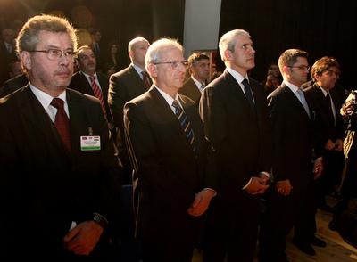 Hazánkba látogatott Boris Tadic szerb elnök-stock-foto