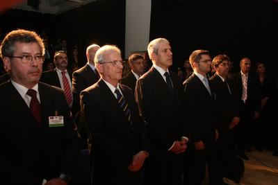 Hazánkba látogatott Boris Tadic szerb elnök-stock-foto