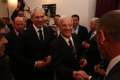 Hazánkba látogatott Boris Tadic szerb elnök-stock-foto