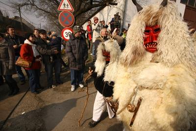 Busójárás 2009-stock-foto