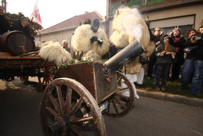 Busójárás 2009-stock-foto
