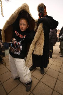 Busójárás 2009-stock-foto