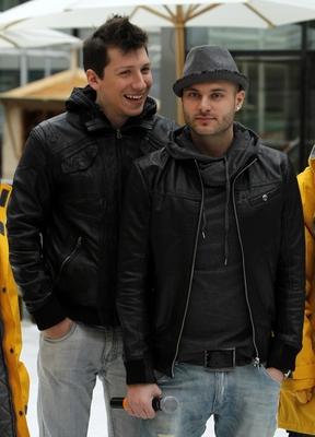 Új műjégpálya nyílt a Corvin Bevásárlóközpont tetején-stock-foto