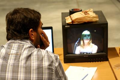 Csillag születik - tehetségkutató előválogatás-stock-foto