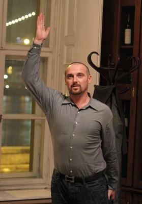 Délután - kétszereplős kávéházi életszelet-stock-foto