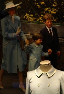 Kiállítás Diana hercegnő személyes tárgyaiból-stock-photo