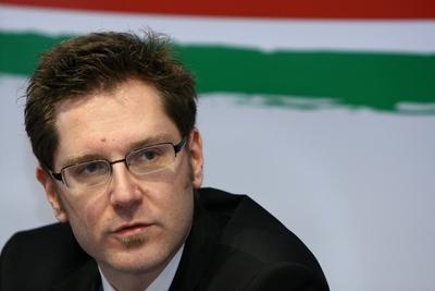 Sajtótájékoztató az elektronikus közigazgatási keretrendszer projekt eredményeiről-stock-foto