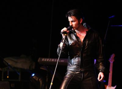 Elvis Country Tour 2009 &#39;Magyarország / Az Elvis-történet /-stock-foto