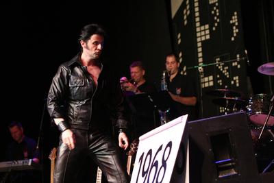 Elvis Country Tour 2009 &#39;Magyarország / Az Elvis-történet /-stock-foto