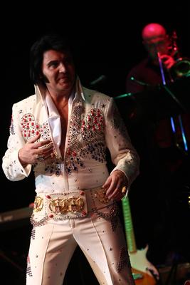 Elvis Country Tour 2009 &#39;Magyarország / Az Elvis-történet /-stock-foto