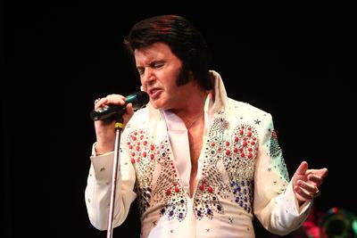 Elvis Country Tour 2009 &#39;Magyarország / Az Elvis-történet /-stock-foto
