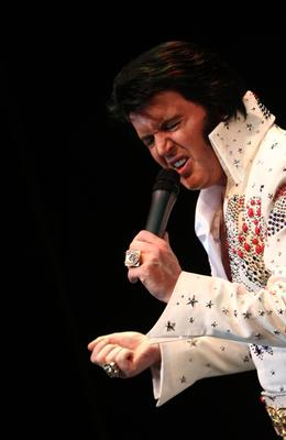 Elvis Country Tour 2009 &#39;Magyarország / Az Elvis-történet /-stock-foto