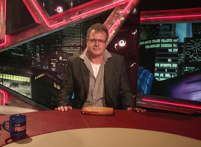 Az Esti Frizbi felvétele-stock-foto