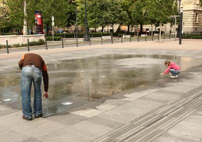 Budapest Főutcája-stock-foto