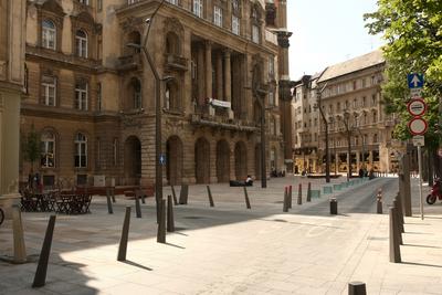 Budapest Főutcája-stock-foto