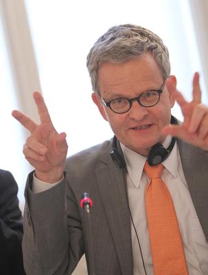 Gazdasági konferencia-stock-foto