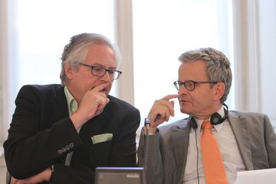 Gazdasági konferencia-stock-foto