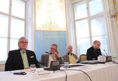 Gazdasági konferencia-stock-foto