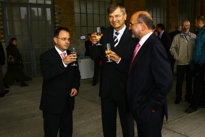 Új magánegyetemről szóló szerződés Óbudán-stock-foto