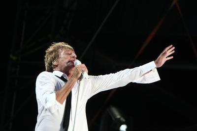 Rod Stewart koncert-stock-foto