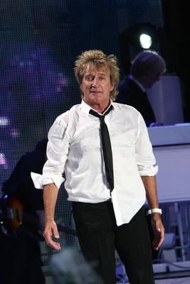 Rod Stewart koncert-stock-foto