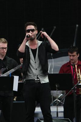 14. T-Mobile Kapcsolat koncert-stock-foto