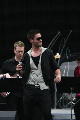 14. T-Mobile Kapcsolat koncert-stock-foto