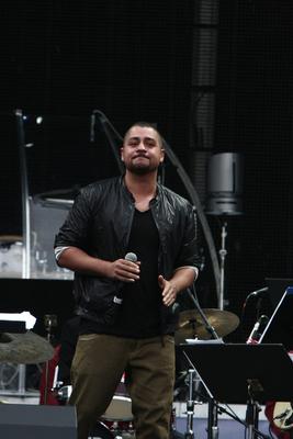 14. T-Mobile Kapcsolat koncert-stock-foto