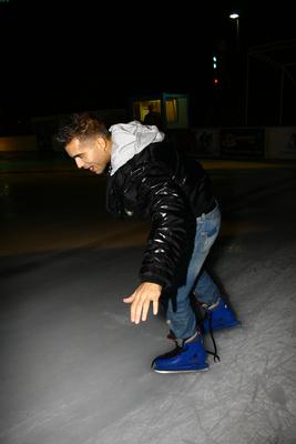 Juventus Jégterasz megnyitó-stock-foto