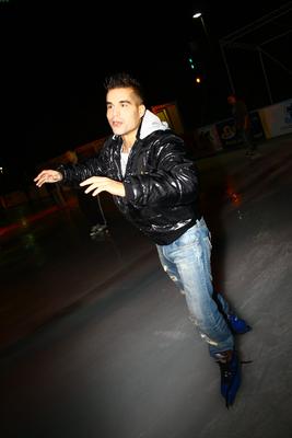 Juventus Jégterasz megnyitó-stock-foto