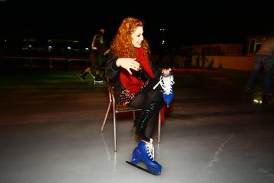 Juventus Jégterasz megnyitó-stock-foto